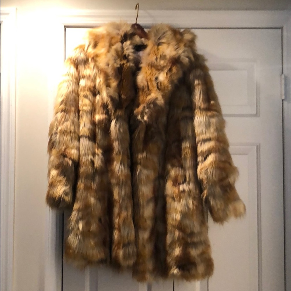 Faux Fur Coat